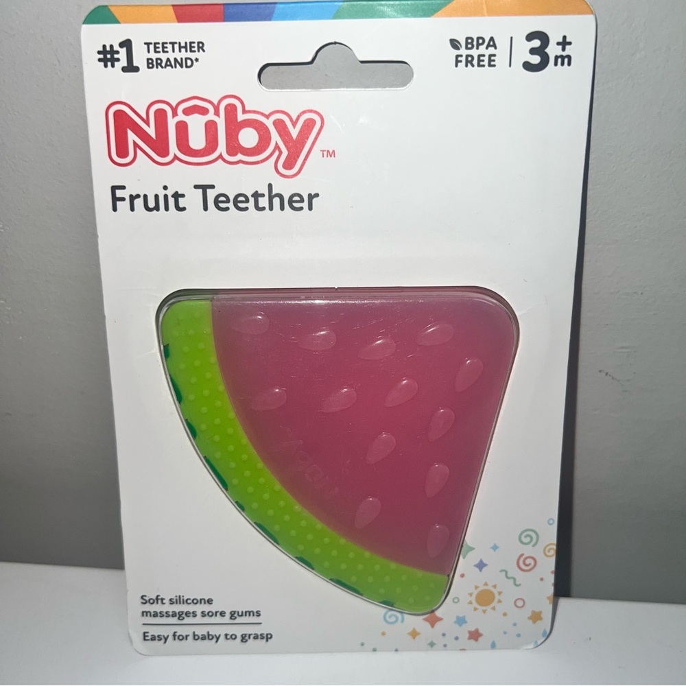 Nuby Watermelon Fruit Teether